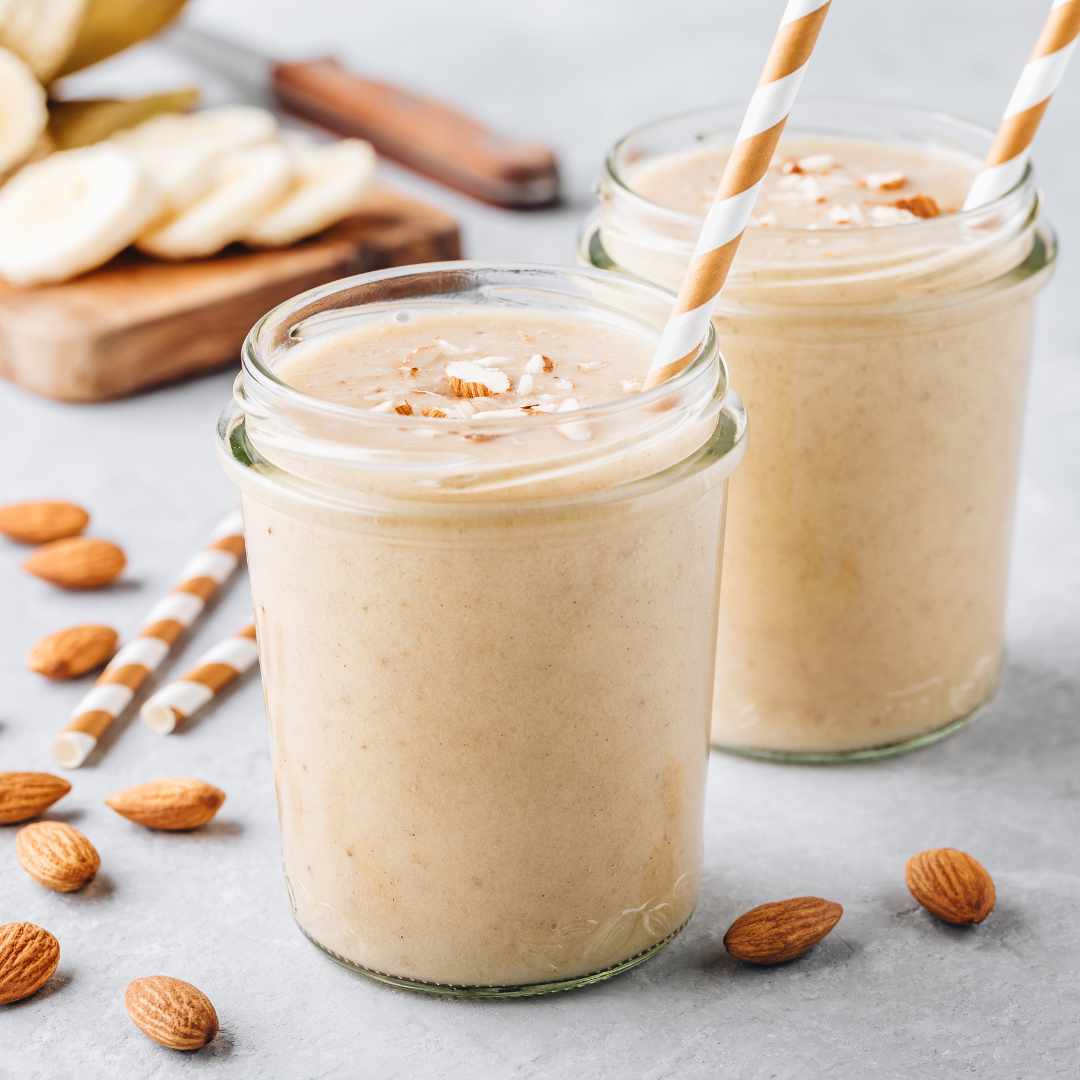 Nutty chocolate protein smoothie